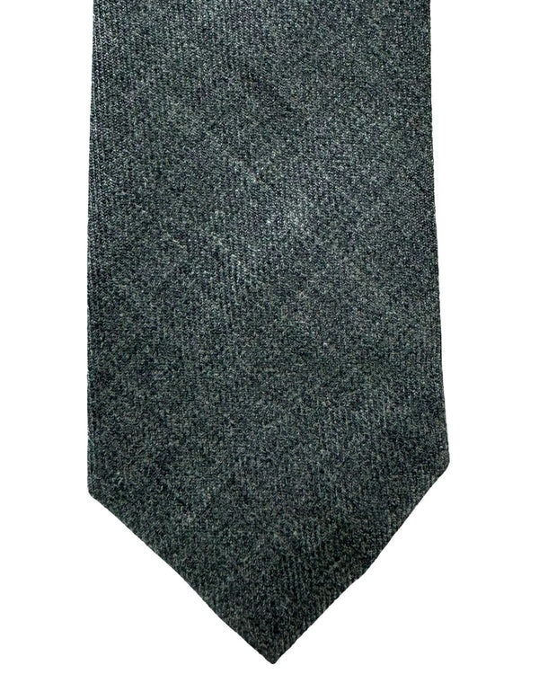 Thom Browne Skinny Tie Gray - Wool FINAL SALE