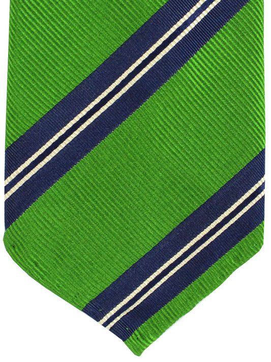 Attolini Tie Green Aqua Stripes - Unique Pattern FINAL SALE