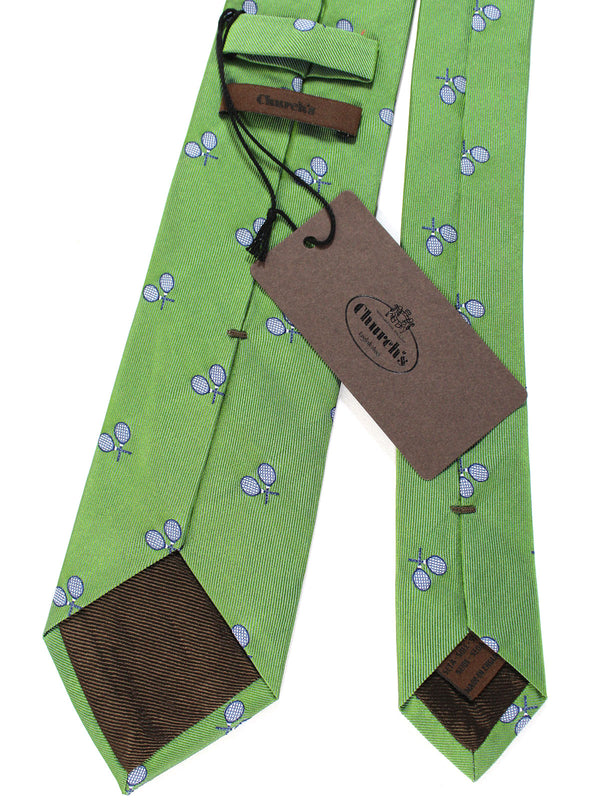 Church's Tie Green Tennis FINAL SALE