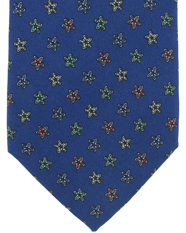 E. Marinella Tie Navy Design - Sartorial SALE