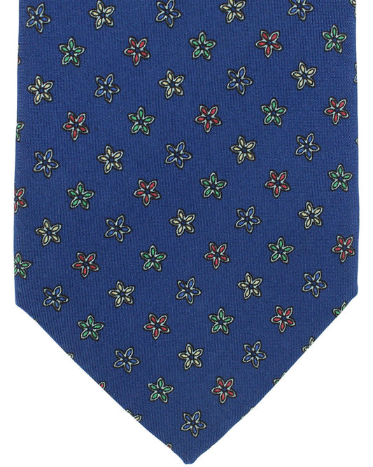 E. Marinella Tie Navy Design - Sartorial SALE