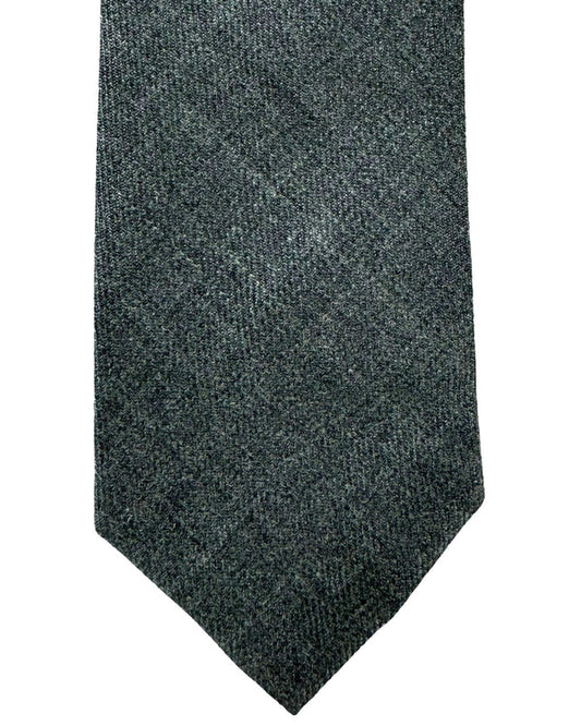 Thom Browne Skinny Tie Gray - Wool FINAL SALE